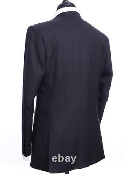 Men's Alexandre Black Savile Row Suit Tailored Fit 40R W34 L31