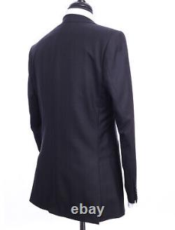 Men's Alexandre Black Savile Row Suit Tailored Fit 44R W38 L31