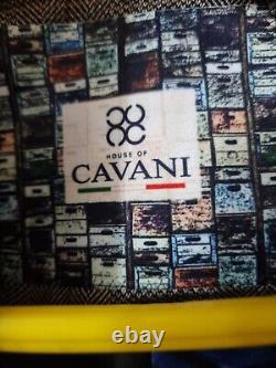 Men's Cavani Brown Tweed Check Slim Fit 3 Piece Suit Jacket 50R Trousers 44R
