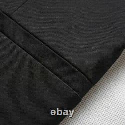 Men's Chinese style Suit 2PCS Blazer Jacket Pants Slim Fit Long sleeve Leisure L
