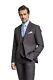 Men's Dark Grey Slim Fit Suit 3 Piece Formal Business Wedding Suit RRP £ 229.97