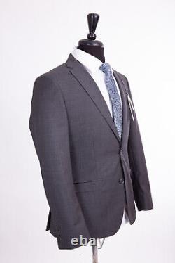 Men's Grey Slim Fit Suit Ben Sherman Camden 40R W34 L32 RRP£365