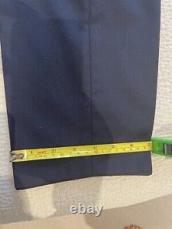 Men's Hugo Boss Slim Fit Navy blue suit size 38 32W 29L