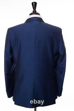 Men's Madcap Blue Tonic Mod Suit 3 button Slim Fit 44L W32 L31