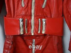 Men's RARE 1970's HEIN GERICKE 2 Piece Leather Motorcycle Race Suit Size