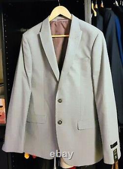 Men's River Island Suit in Slim Fit with Jacket 42R +Trousers 33R RRP 199.99+