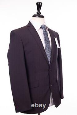 Men's Scott by The Label Plum Slim Fit Suit 36R W30 L31