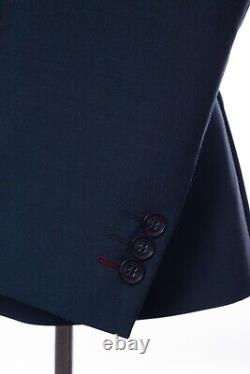 Men's Slim Fit Teal Suit Scott By The Label 36R W30 L31