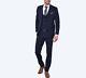 Mens ClassicTailored Slim Fit Contrast Check 3Piece Wedding -Dinner Office Suit