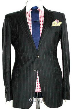 Mens Gucci Tom Ford Italian Tailored Pinstripe Slim Fit Suit 40r W34 X L32