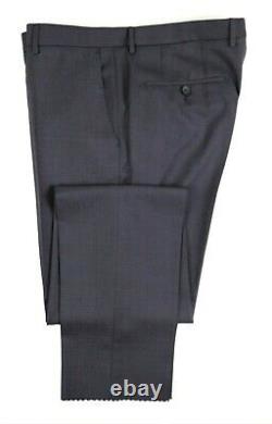 Mens HUGO BOSS Wool Suit 42 R Slim Fit Novan Ben Purple Stretch Tailoring NWT