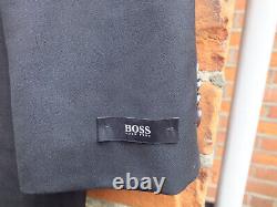 Mens Hugo Boss 44 44L Slim fit black jacket BNWT