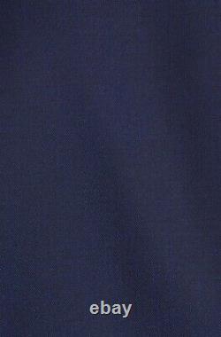 Mens Hugo Boss Huge6/Genius5 Trim Fit Wool Blue Suit 42R X W36 MSRP $895