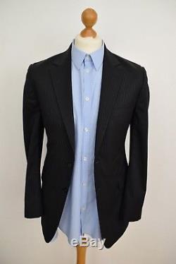 Mens PAUL SMITH Charcoal Grey Tonal £805 2 Piece Suit Size 38 W32 L34 Slim Fit