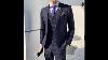 Mens Suits With Pants 3 Pieces Suit Vest Retro Plaid Slim Fit Formal Wedding Suits For Men Set Forma