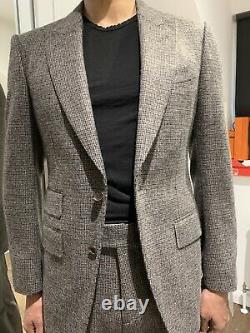 Mens Tom Ford Wool Cashmere Slim Fit Suit UK36