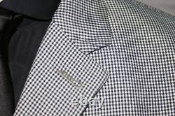 Mod Skinhead Suit Black & White Dogtooth Suit 3 Button Suit Slim Fit