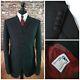 Mod Suit Black POW Check Suit 3 Button Slim Fitting Suit 1960's skinhead suit
