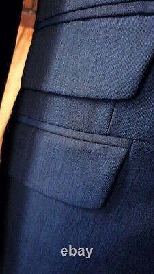 Mod suit, skinhead ska Navy & Black Two Tone suit 3 button slim fit tonic 36-48