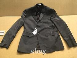 Moschino Men's Suit Jacket Grey eu50 (large 40) Slim Fit New rrp £1050