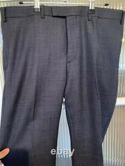 Moss Bros 3 Piece Skinny Fit Tailored Suit (Navy) 40R Chest 34R Waist RRP £369
