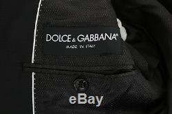 NEW $2400 DOLCE & GABBANA Suit Dark Green Wool Two Button Slim Fit EU44 /US34/XS