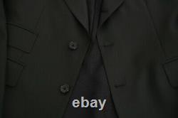 NEW $2700 DOLCE & GABBANA Suit Green Wool Two Button Slim Fit Blazer IT48 / US38