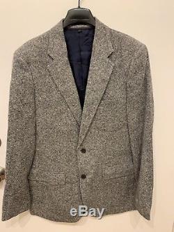 NEW J. Crew Ludlow Slim-fit Fielding Suit Jacket Irish Donegal Wool Grey 40R