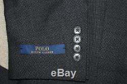 NEW Polo Ralph Lauren Custom Slim Fit Modern Gray Wool Suit 40R