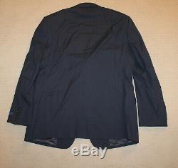 NEW Polo Ralph Lauren Custom Slim Fit Stretch Blue Cotton Spring Summer Suit 46R