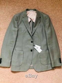 NEW Reiss blazer/suit jacket, size 38, slim fit, green. Similar to Moss London