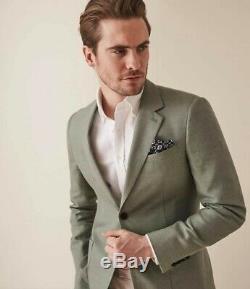NEW Reiss blazer/suit jacket, size 38, slim fit, green. Similar to Moss London