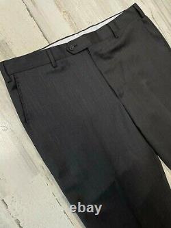 NWOT Ermenegildo Zegna for Saks Slim Fit Wool Suit 44 R (38 Pants) Gray