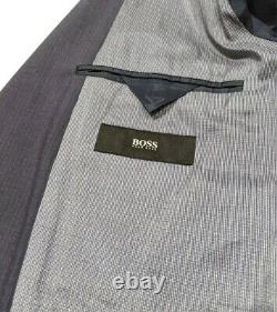 NWOT Hugo Boss Mens Slim Fit Super 100 Wool Blazer Navy UK 38R 36R RRP £375