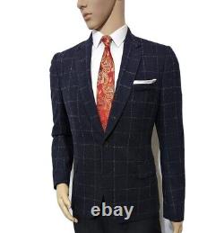 NWOT Paul Smith London Mens Soho Tailored Fit Tweed Wool Blazer UK 40R RRP £570