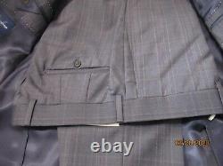 NWT $1195 JACK VICTOR LORO PIANA 130S SUIT 40R SLIM FIT YR ROUND made in canada