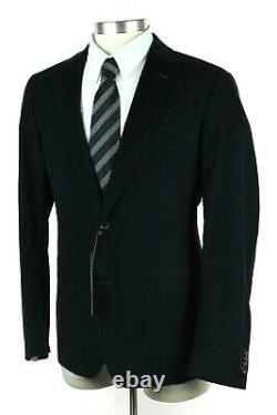 NWT $1295 Z ZEGNA Midnight Blue Corduroy 2 Piece Suit Slim Fit 44 R