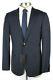 NWT $1375 Z ZEGNA Navy Blue Microcheck Wool Drop 8 Slim Fit Suit 42 L Fits 40 L