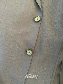 NWT $1445 Z ZEGNA Slim-Fit Drop 7 Solid Navy Blue Wool Suit 40R 50R 34 29 Pants