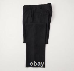 NWT $1595 BOGLIOLI Dark Gray Stripe Wool-Cashmere Suit Slim-Fit 40 R (Eu 50)