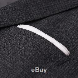 NWT $1995 BURBERRY LONDON'Stirling' Slim-Fit Gray Melange Wool Suit 40 R