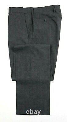 NWT $1995 BURBERRY LONDON Wool Suit 40 L (50 EU) Charcoal Millbank Slim Fit