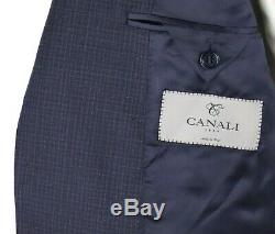NWT $2195 CANALI 1934 Dark Blue Year Round Wool Suit Slim-Fit 40 R (50 EU)