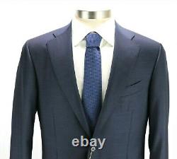 NWT $2195 CANALI 1934 Mens Wool Suit 42 R (52 EU) Navy Blue Slim Fit Two Button