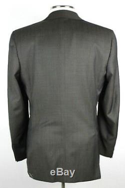NWT $2195 CANALI 1934 Solid Brown Year Round Wool Suit 44 R (54 Eu) Slim Fit
