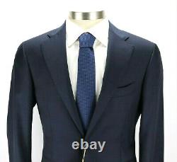 NWT $2195 CANALI 1934 Wool Suit 40 L (50 EU) Navy Blue Slim Fit Two Button Mens