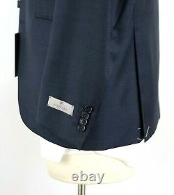 NWT $2195 CANALI 1934 Wool Suit 40 R (50 EU) Navy Blue Slim Fit Two Button Mens