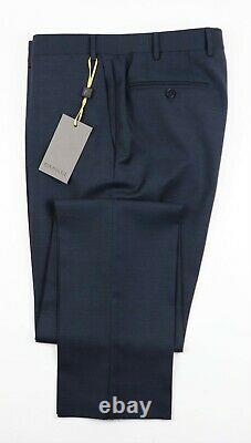 NWT $2195 CANALI 1934 Wool Suit 40 R (50 EU) Navy Blue Slim Fit Two Button Mens