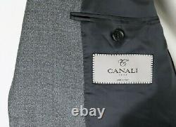 NWT $2195 CANALI 1934 Wool Suit 44 L (54 EU) Grey Melange Slim Fit Two Button