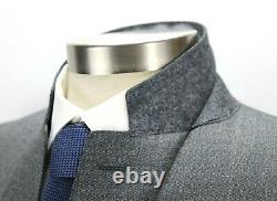 NWT $2195 CANALI 1934 Wool Suit 46 L Fits 44 L Grey Melange Slim Fit (56 EU)